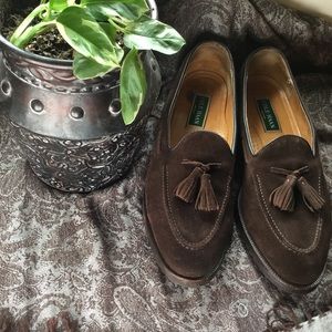 Cole Haan Suede Tassel Loafers S11.5